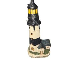 Vintage Montauk, New York Ceramic Lighthouse